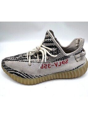 Adidas Yeezy Boost 350 V2 Sz 11 Men Zebra Sneakers Shoes SPLY-350